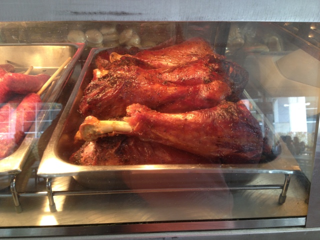 The obligatory turkey leg. Because it's the rodeo and you just have to go for it.